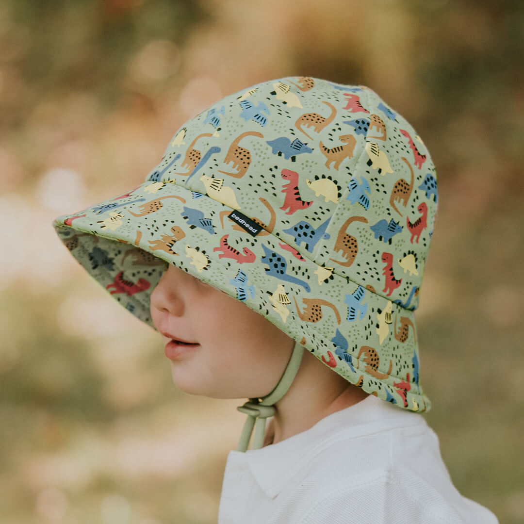Toddler Bucket Sun Hat- Dino