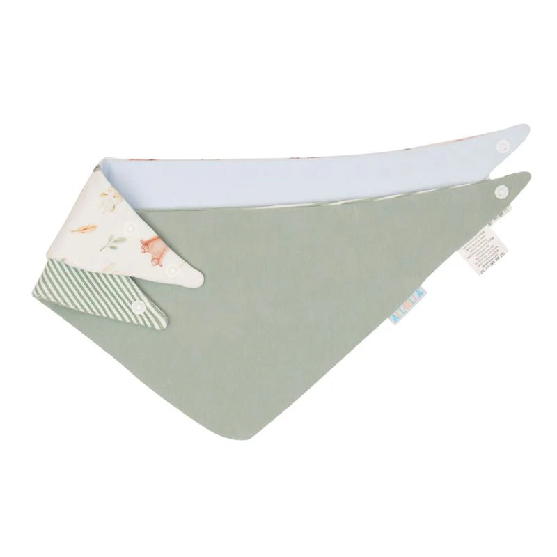 Bandana Bibs 2pk - Forest Friends