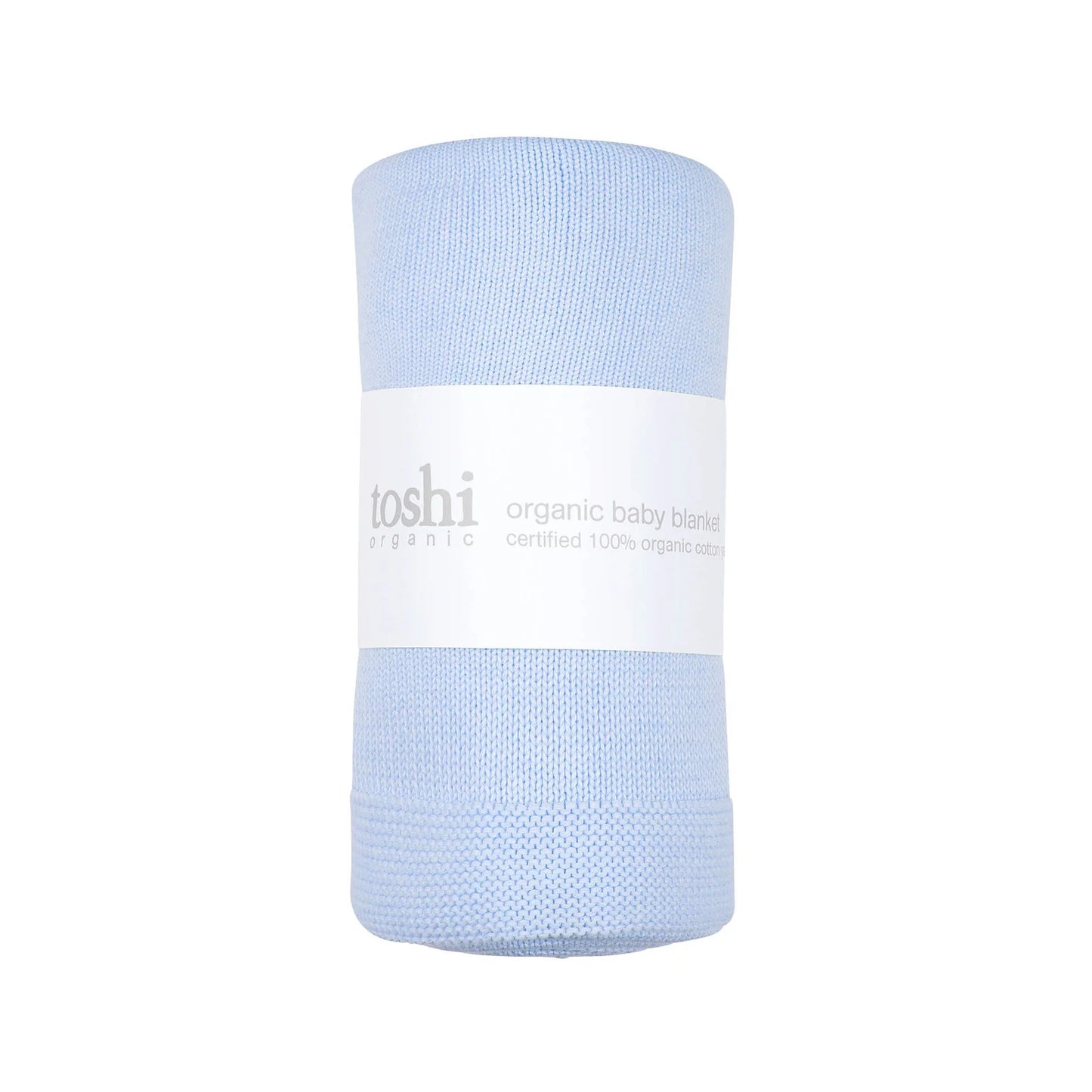Toshi Organic Blanket Snowy - Seabreeze