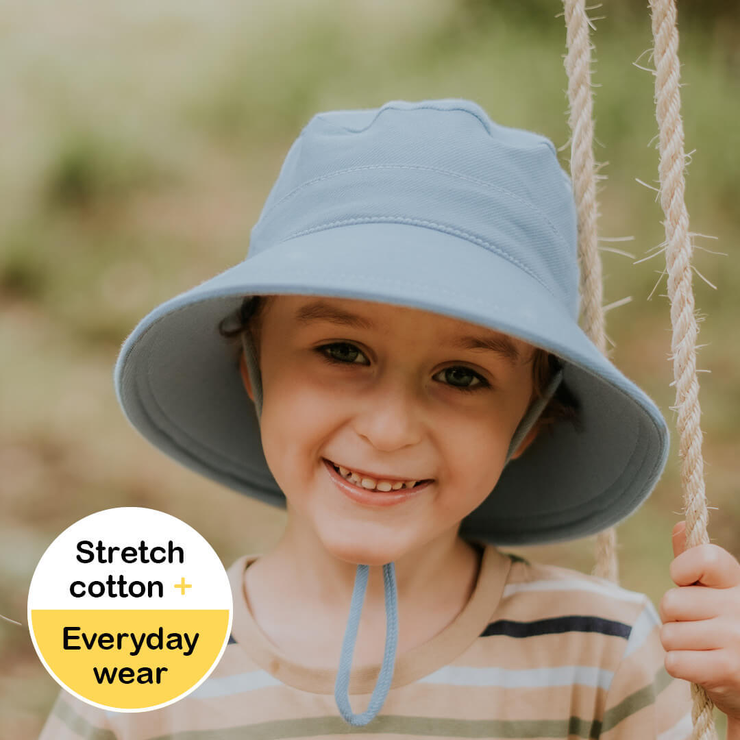 Kids Bucket Hat - Chambray