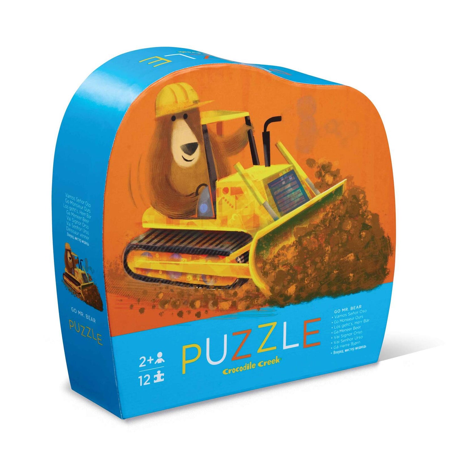 Mini Puzzle 12 Pce - Go Mister Bear