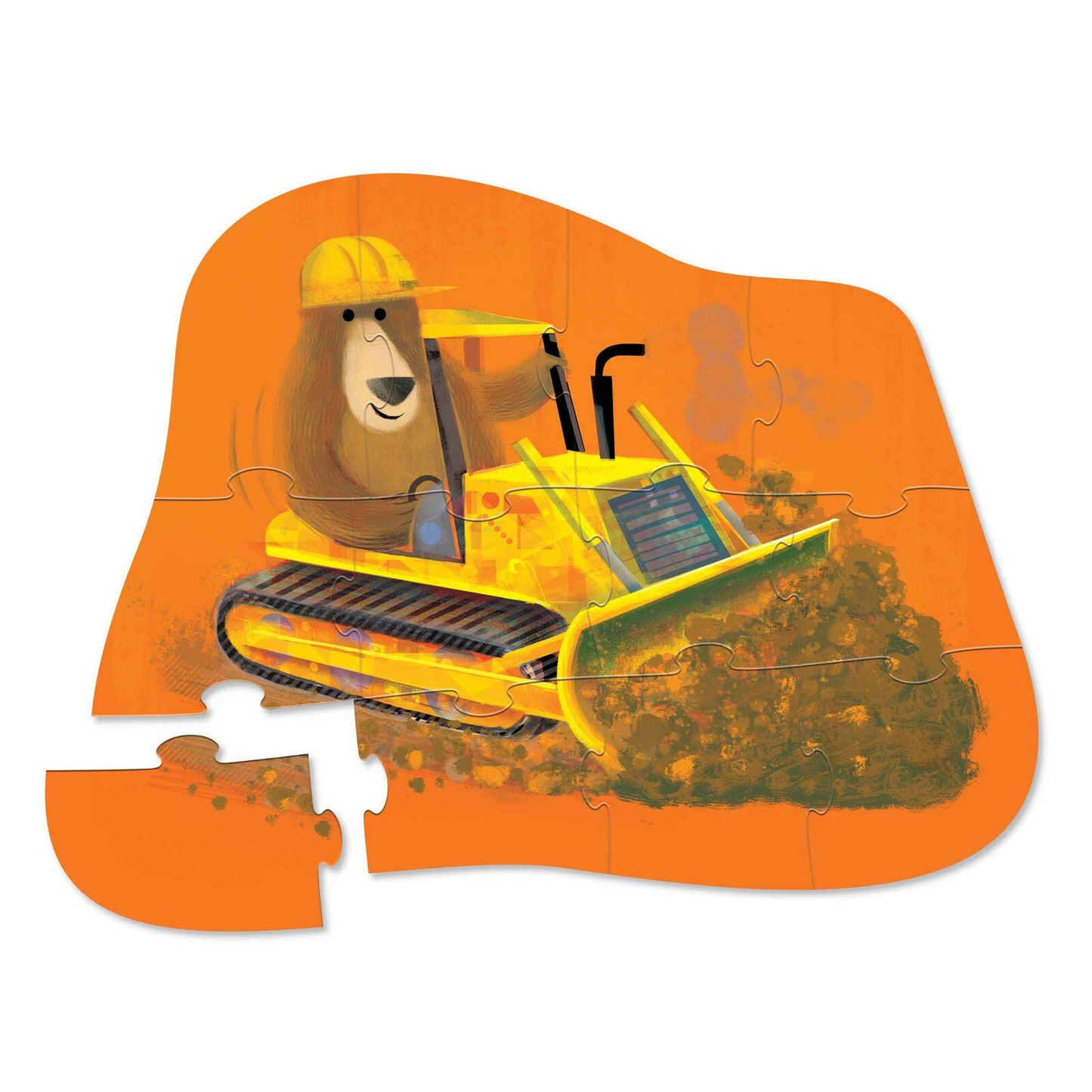 Mini Puzzle 12 Pce - Go Mister Bear