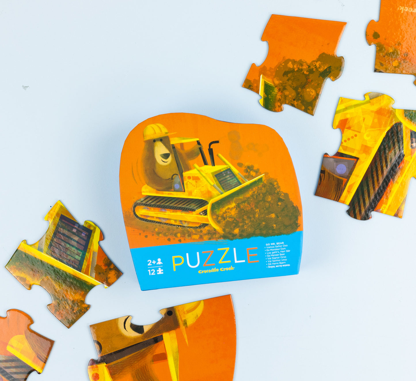 Mini Puzzle 12 Pce - Go Mister Bear