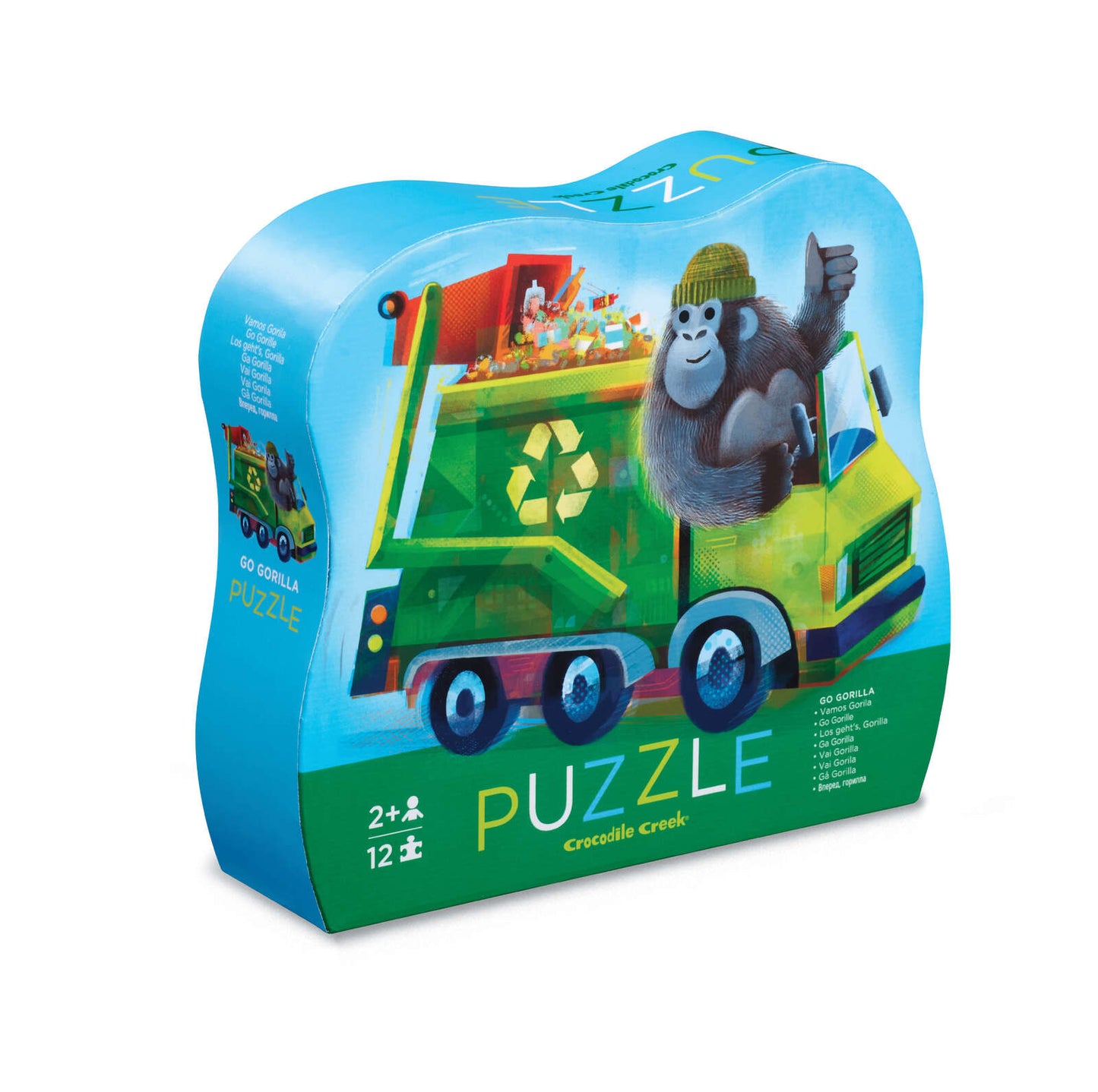Mini Puzzle 12 Pce - Go Gorilla