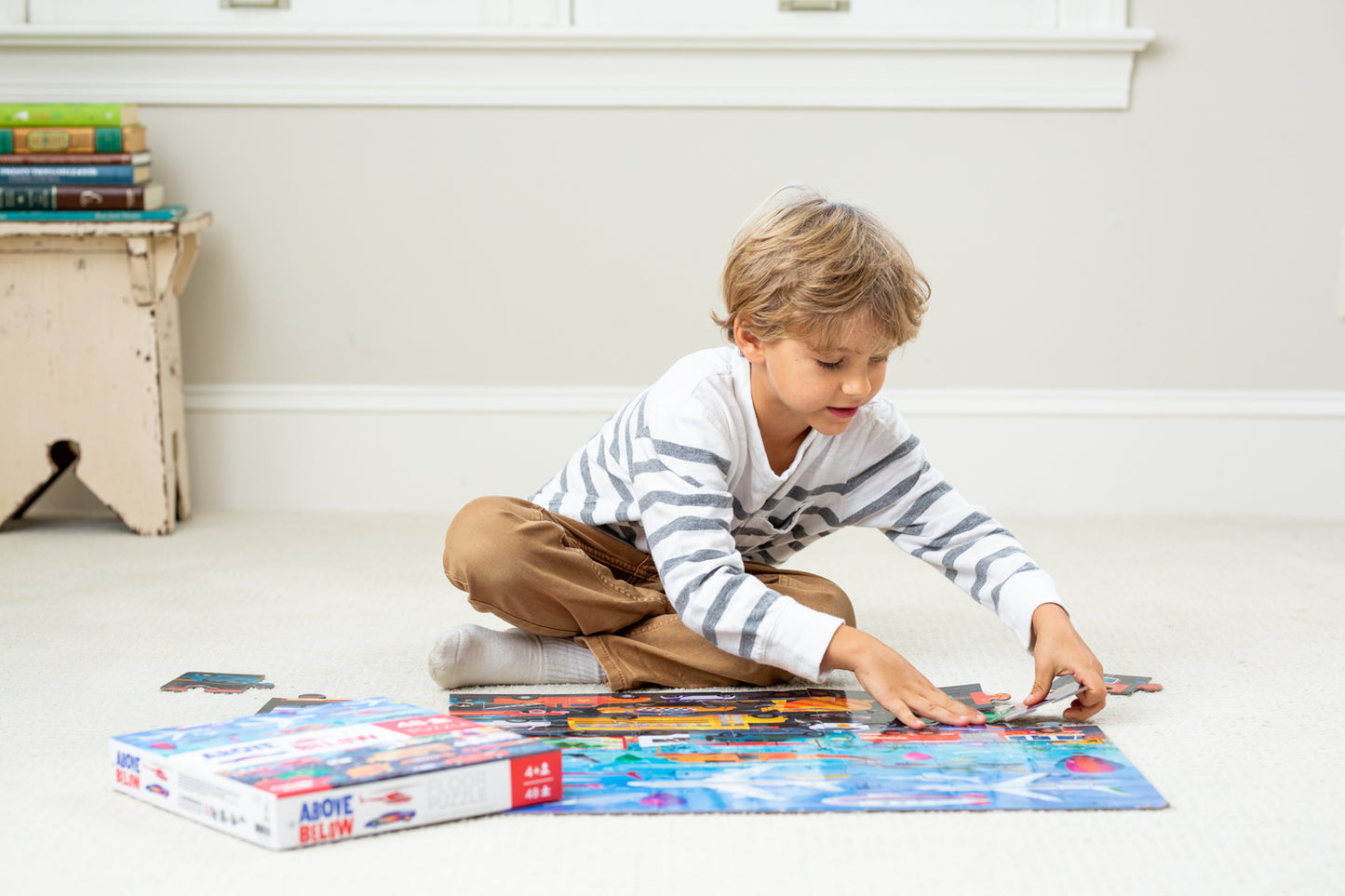 Above & Below Puzzle 48Pce - Things That Go