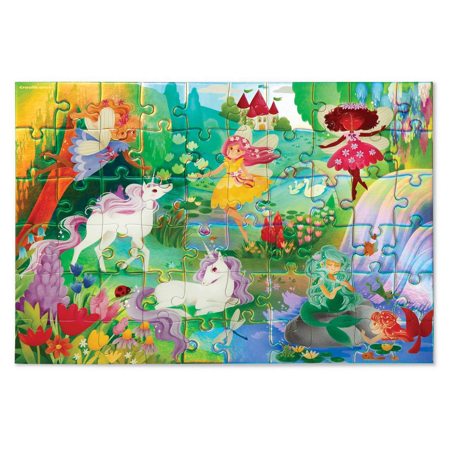 Foil Puzzle 60pce - Magical Friends