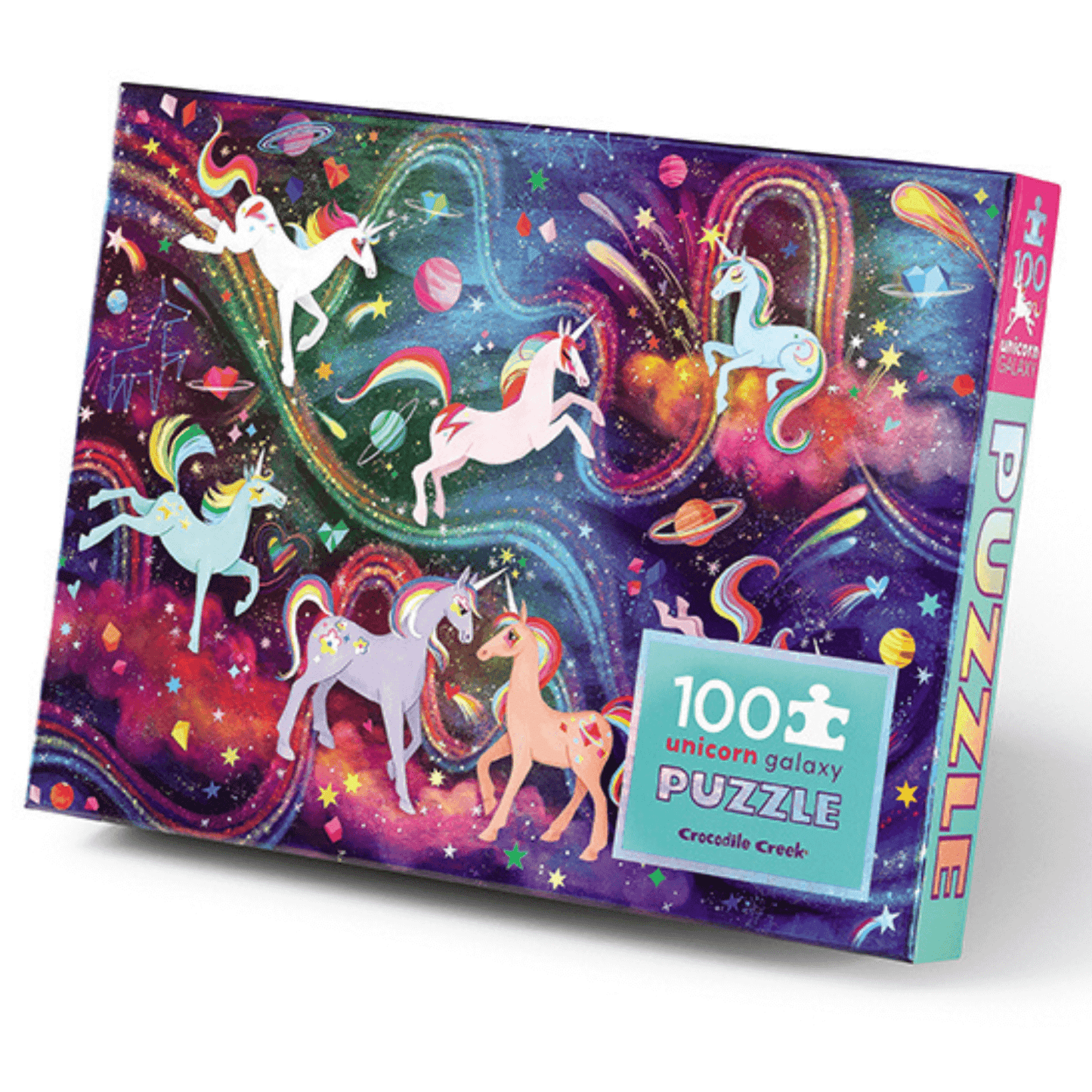Holographic Puzzle 100pce - Unicorn Galaxy