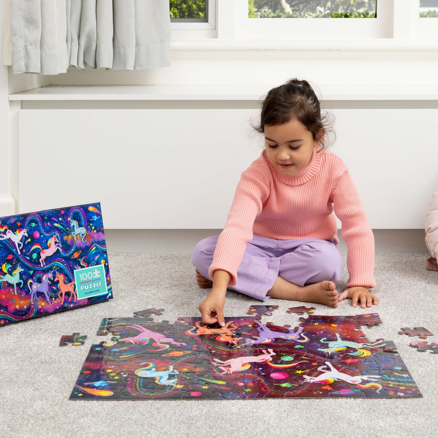Holographic Puzzle 100pce - Unicorn Galaxy