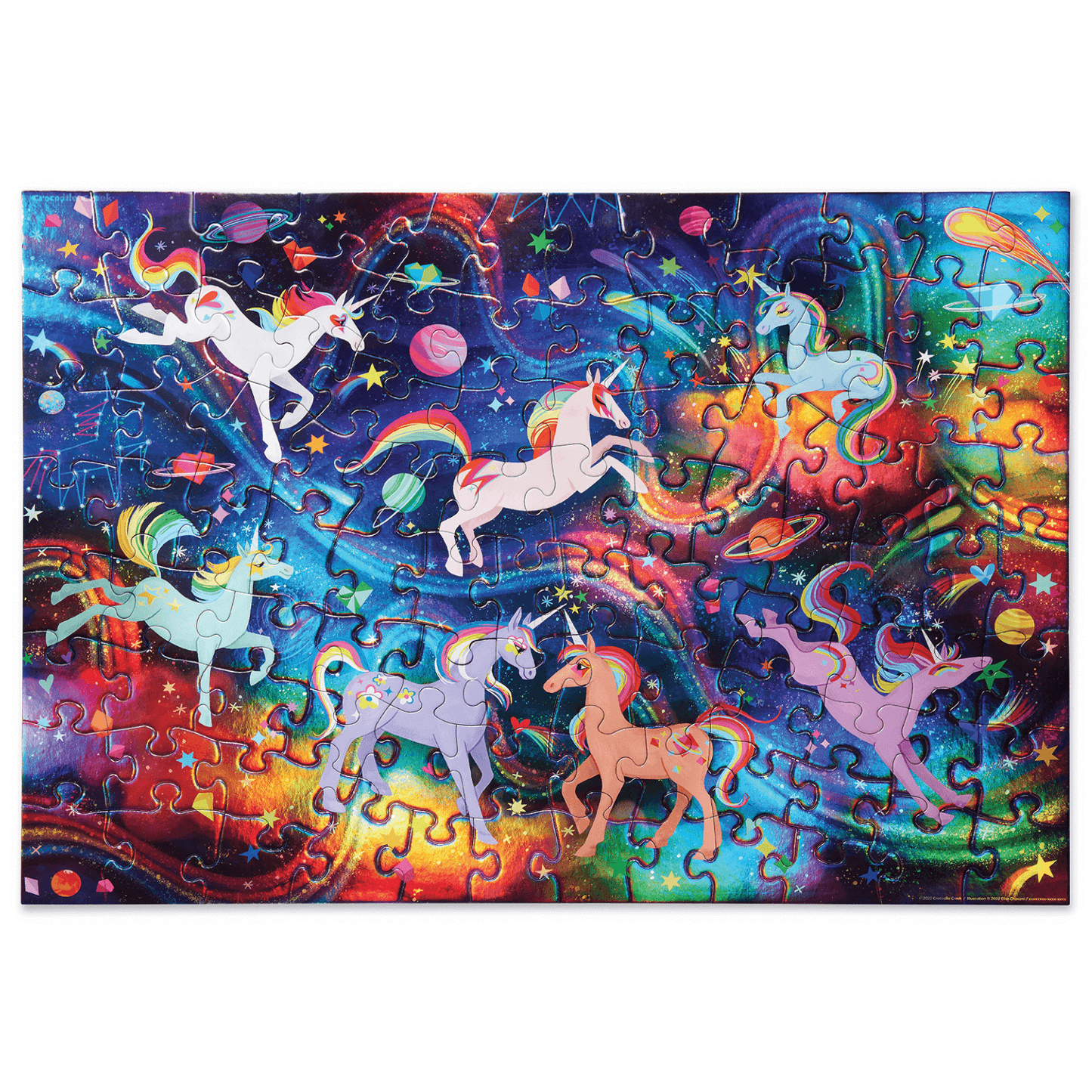 Holographic Puzzle 100pce - Unicorn Galaxy