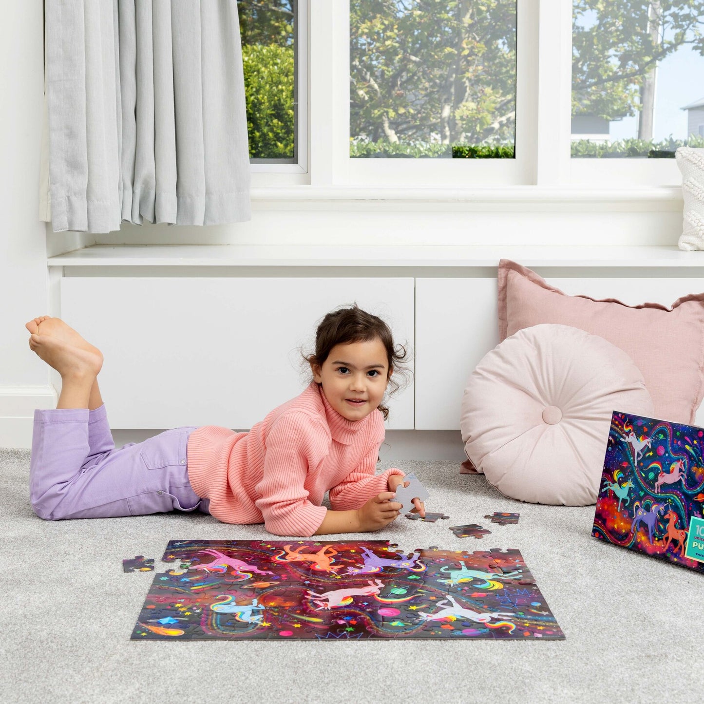 Holographic Puzzle 100pce - Unicorn Galaxy