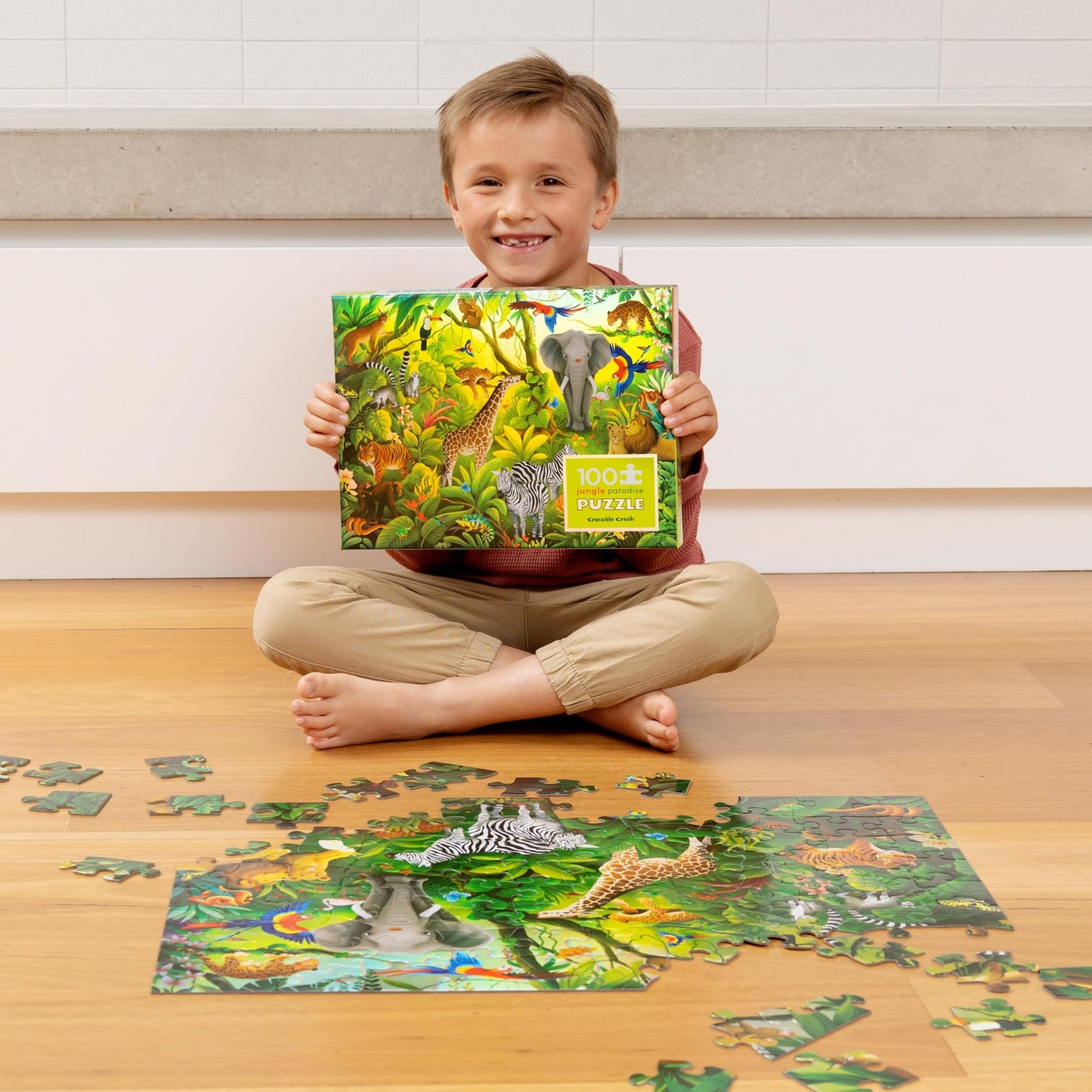 Holographic Puzzle 100pce - Jungle Paradise