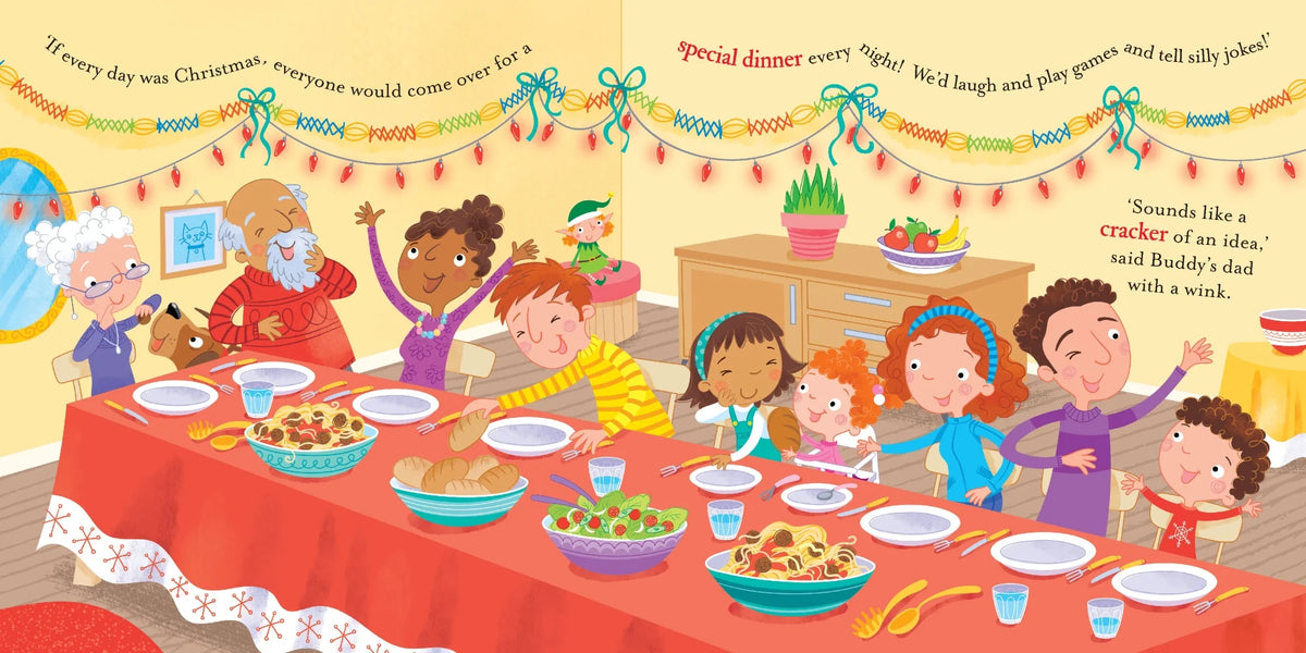 Padded Board Book - If Every Day Was Christmas