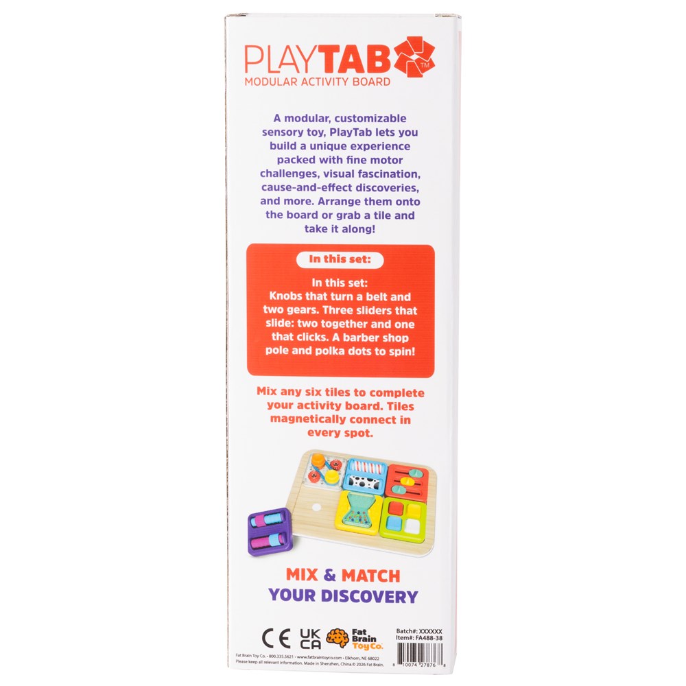 Play Tab Sensory Set 6