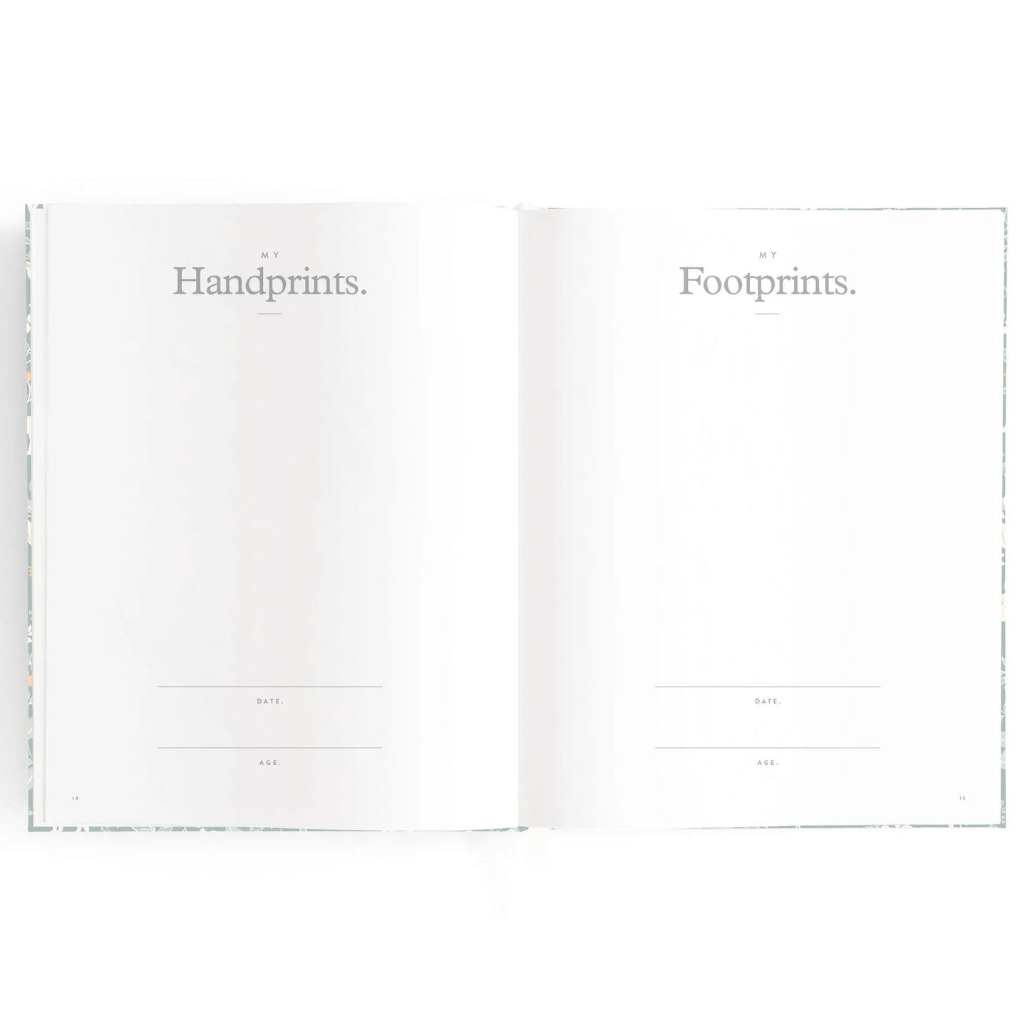 Baby Book Forest Friends Sage