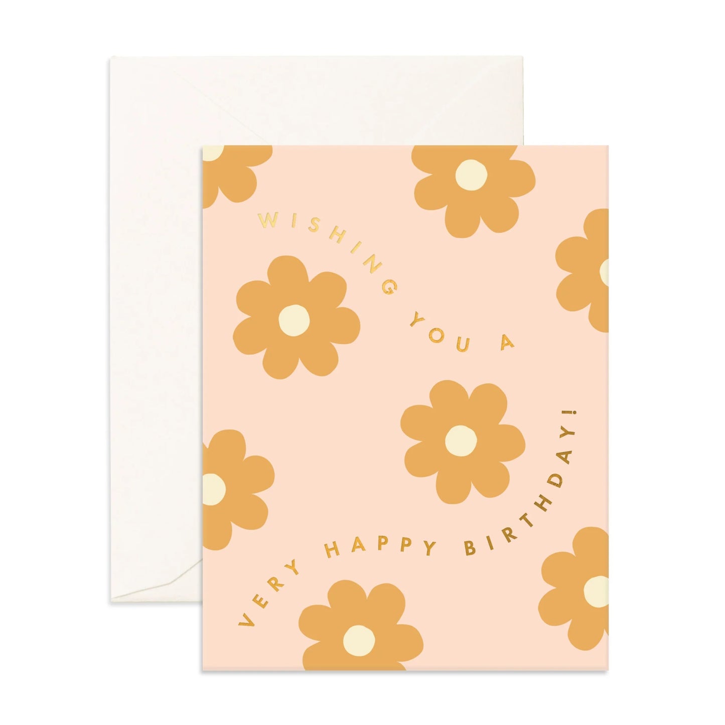 Card - Happy Birthday Daisy Chain