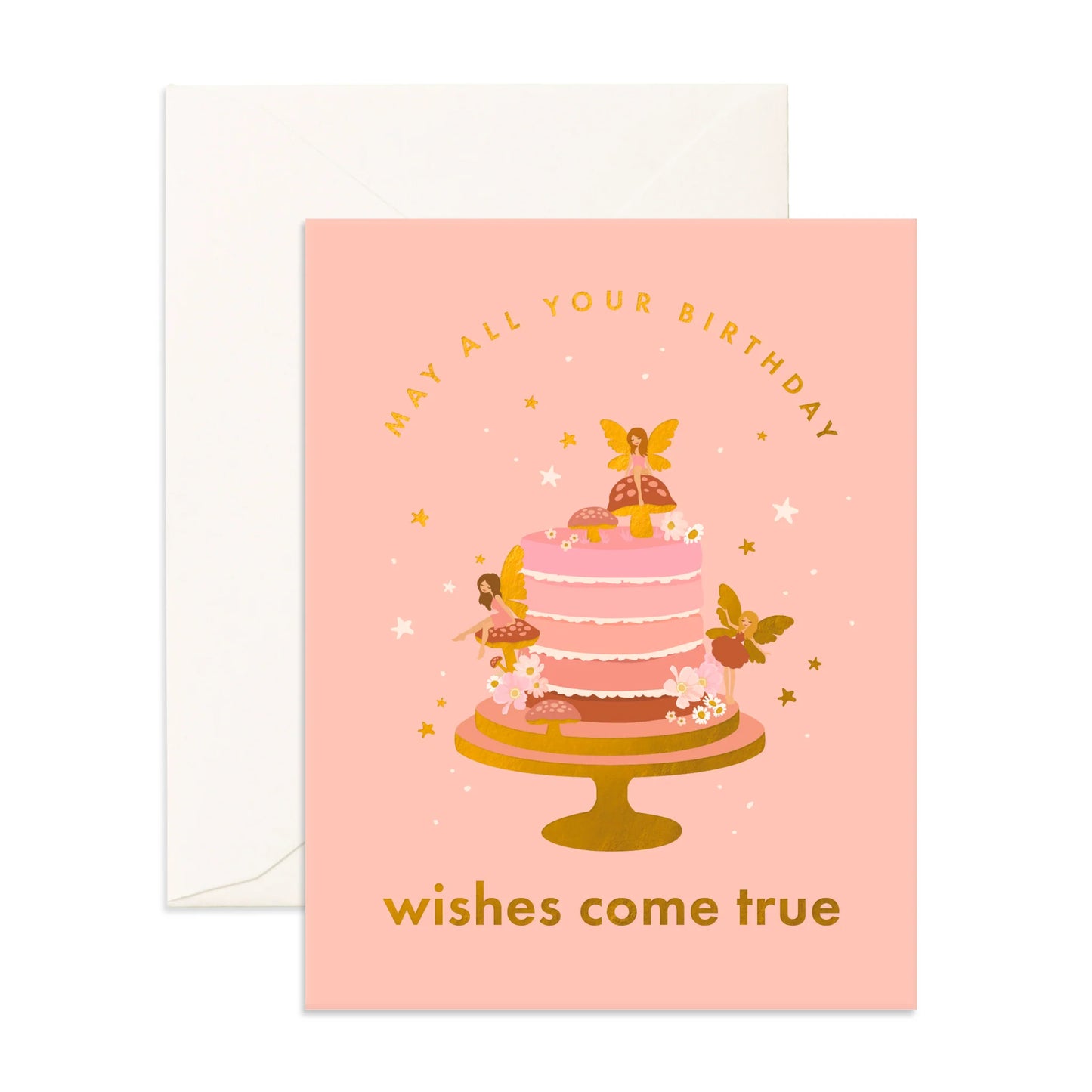 Card - Birthday Cake Fairies