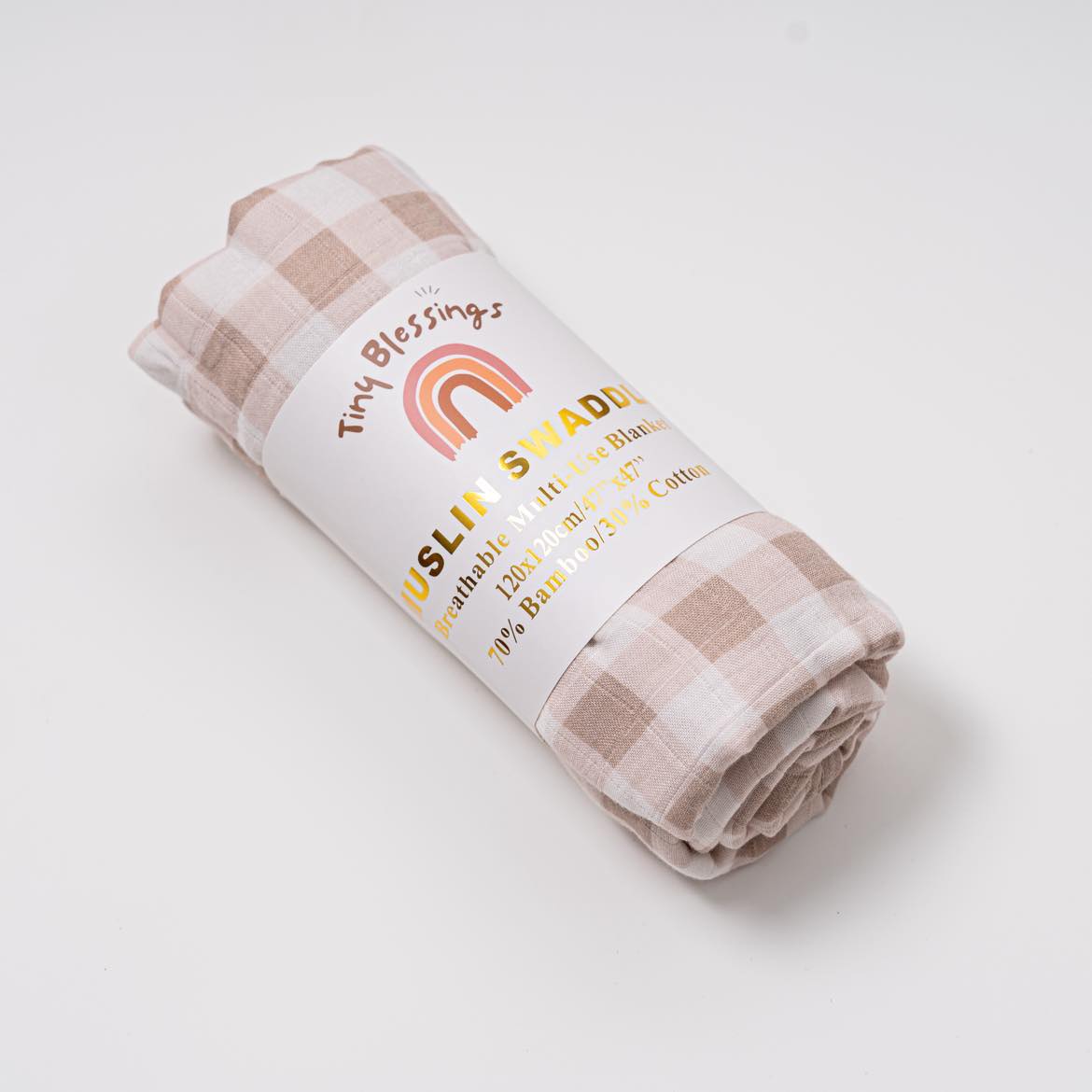 Muslin Swaddle - Gingham