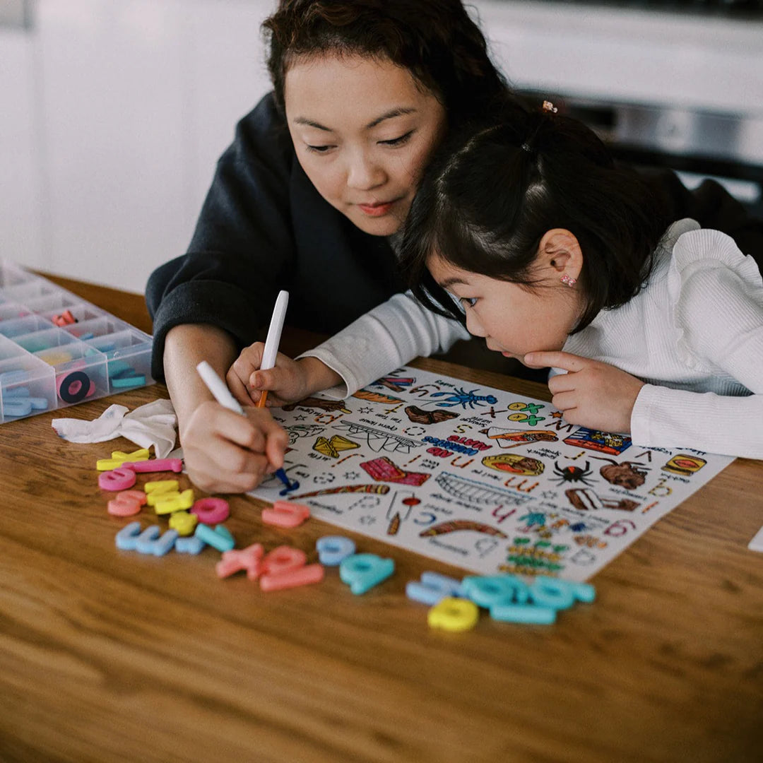 Aussie Icons Classic Colouring & Doodle Mat