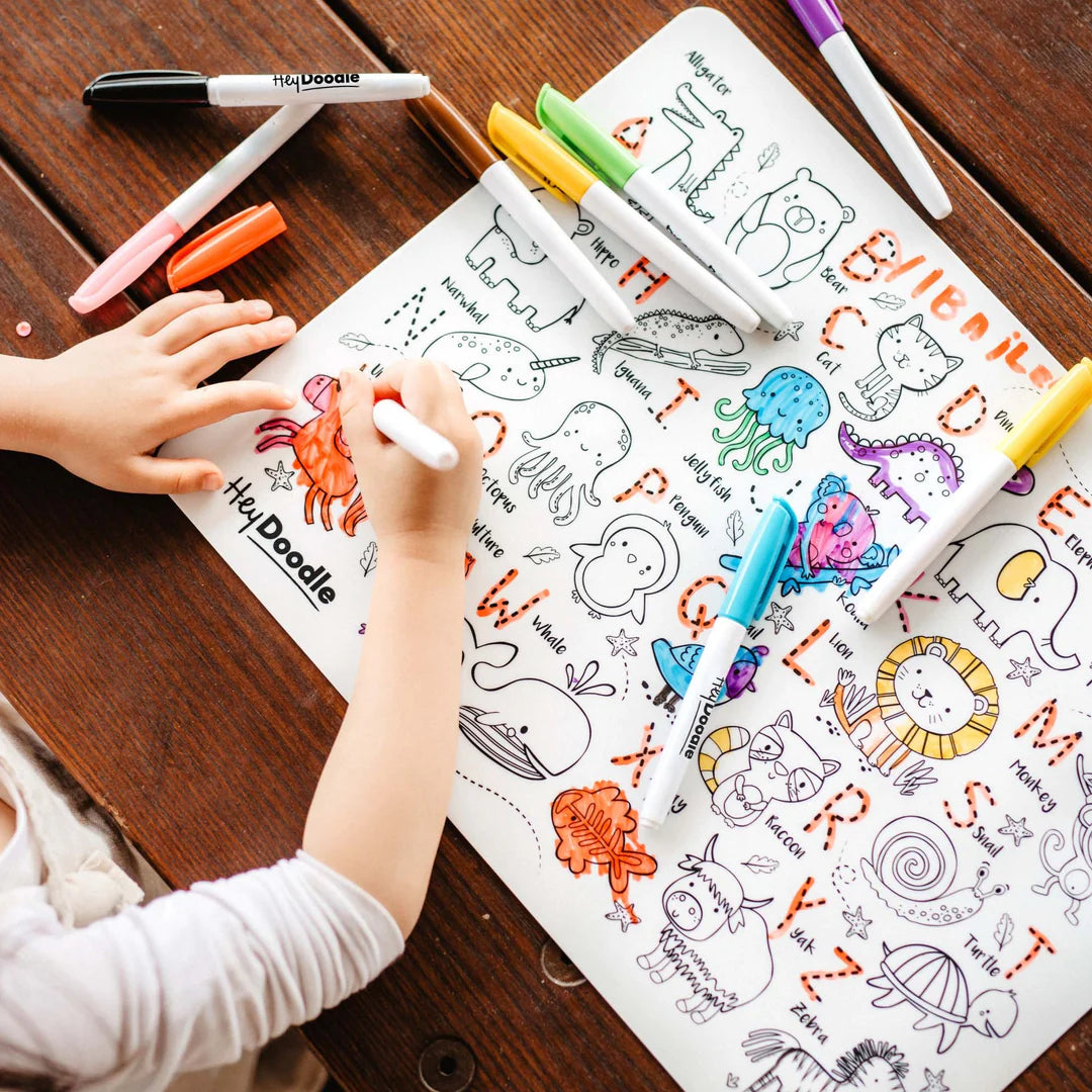 Into The Wild Classic Colouring & Doodle Mat