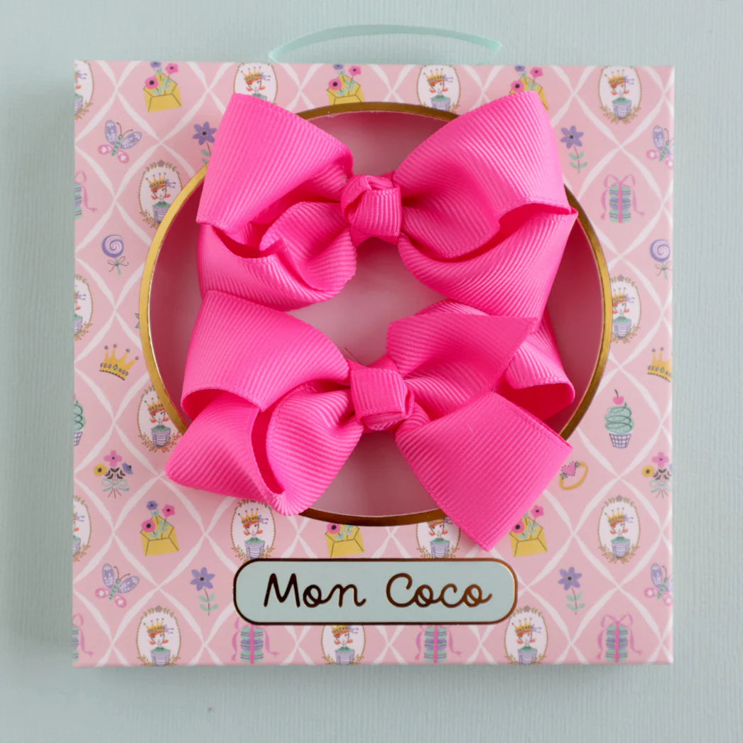 Mon Coco Bows - Hot Pink