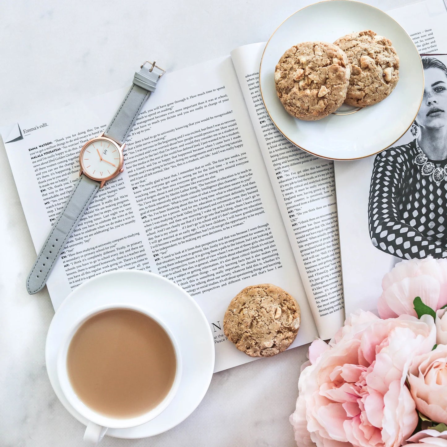 White Chocolate & Macadamia Nut Lactation Cookies