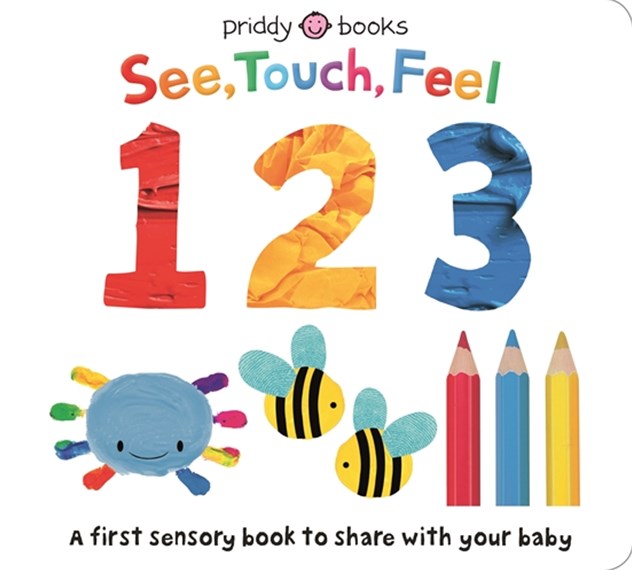 See, Touch, Feel 123 - Board Book