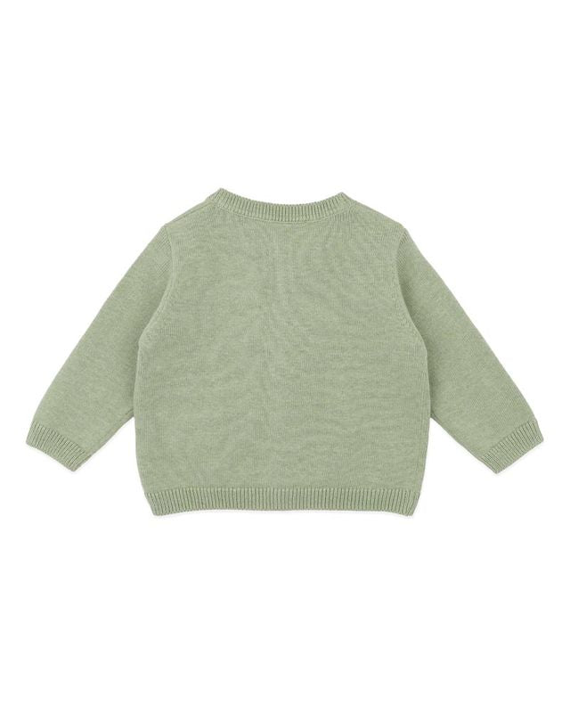 Australiana Cardigan - Leaf Green