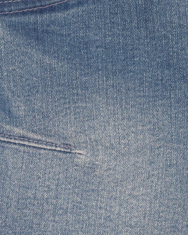 Boys Knit Denim Shorts - Mid Indigo