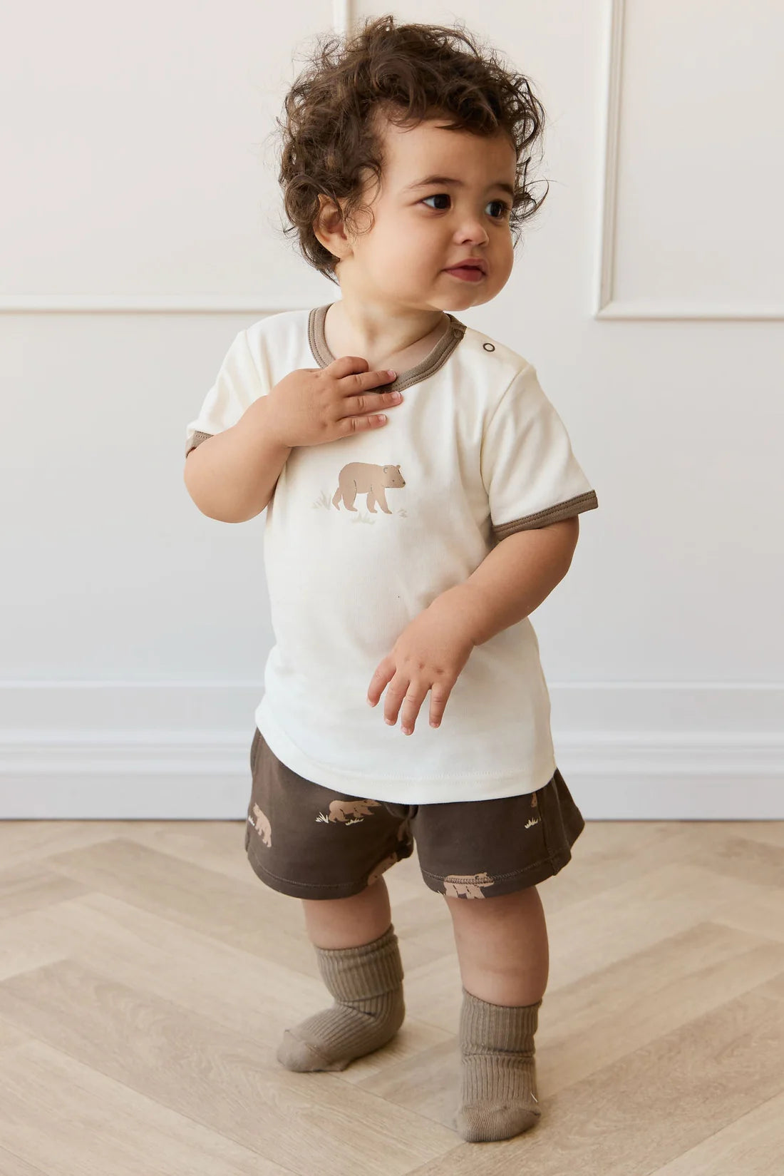 Pima Cotton Erik Tee - Buddy Bear Cloud
