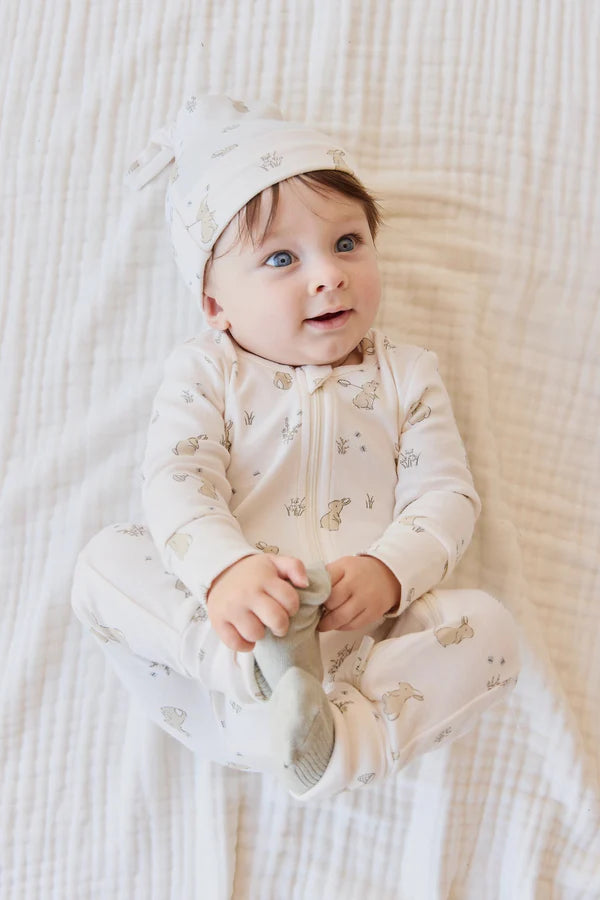 Reece Zip Onepiece - Lapin Jardin