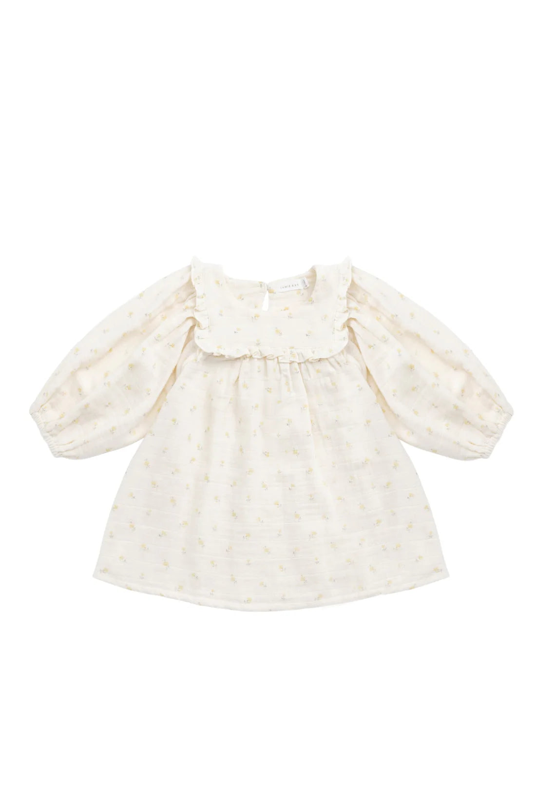 Organic Cotton Muslin Amira Dress - Vintage Ditsy