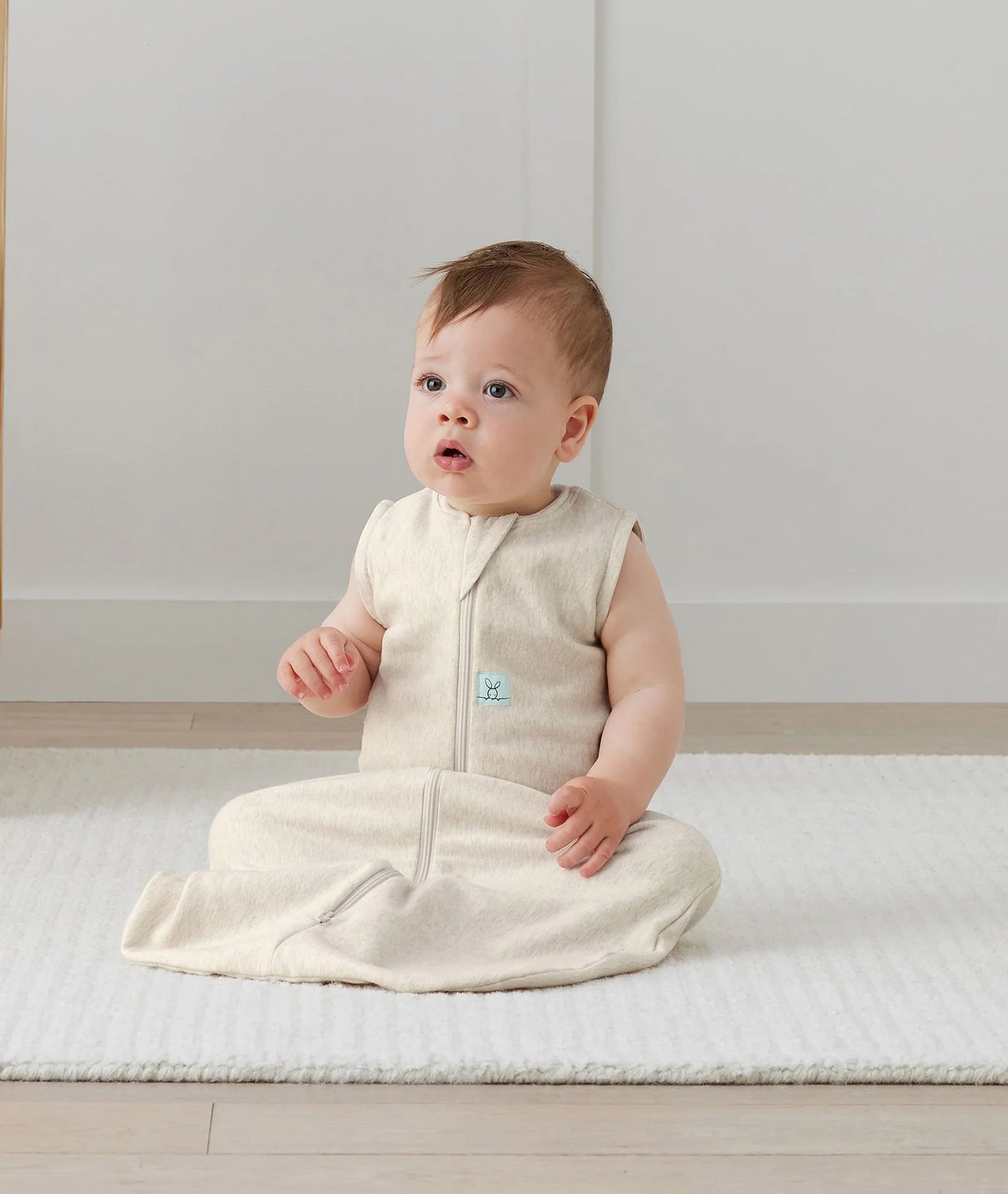Jersey Sleeping Bag N/S 1.0 TOG - Oatmeal Marle