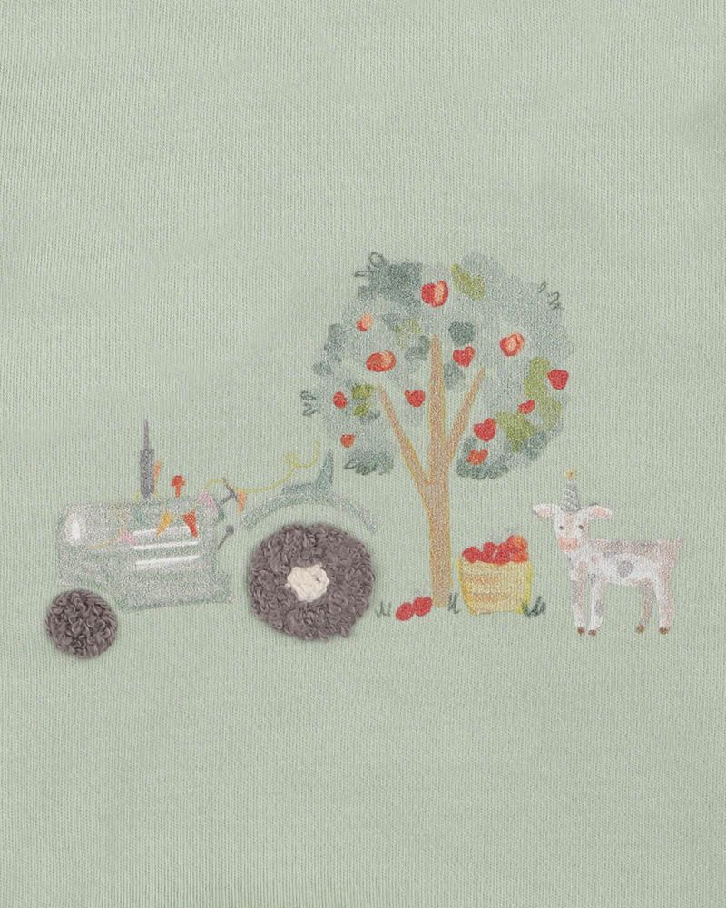 Scout Tractor Oversize Bodysuit - Misty Green