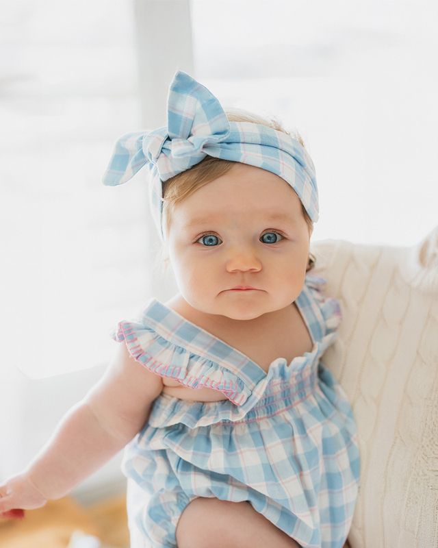 Bonnie Headband - Bonnie Check