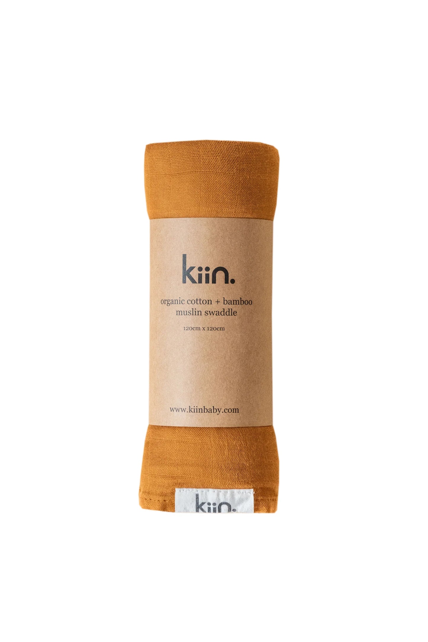 Organic Swaddle - Caramel