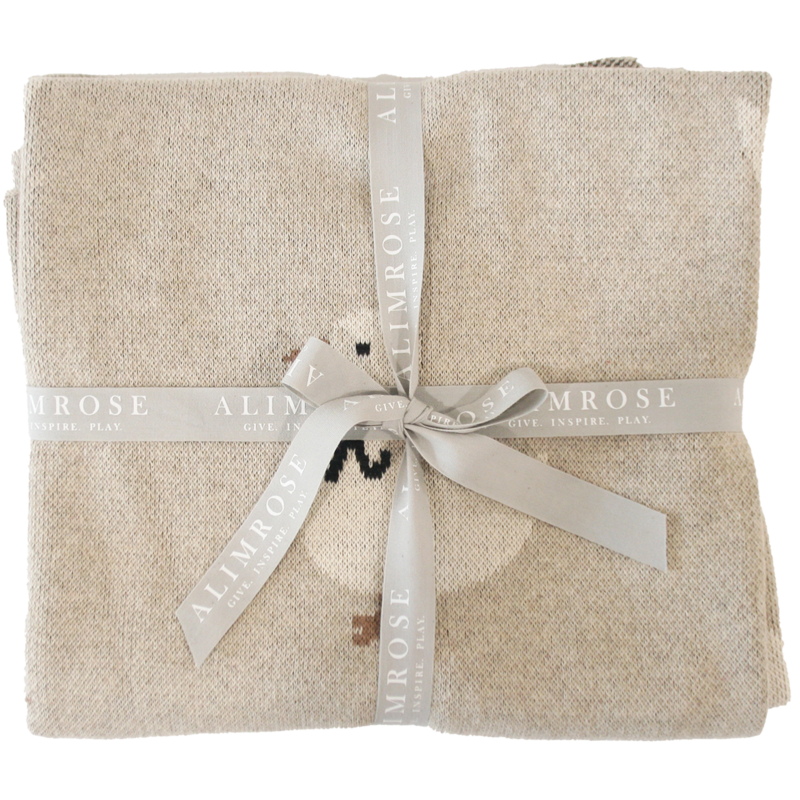 Duck Baby Blanket - Natural