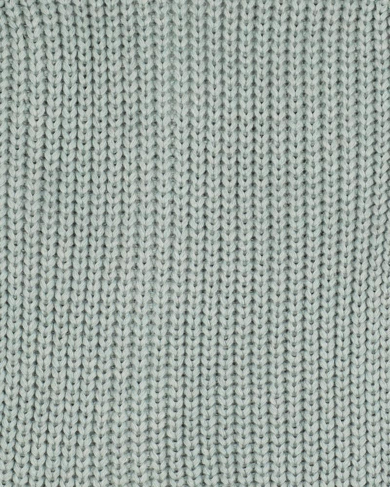 Sage Knitted Zip Romper