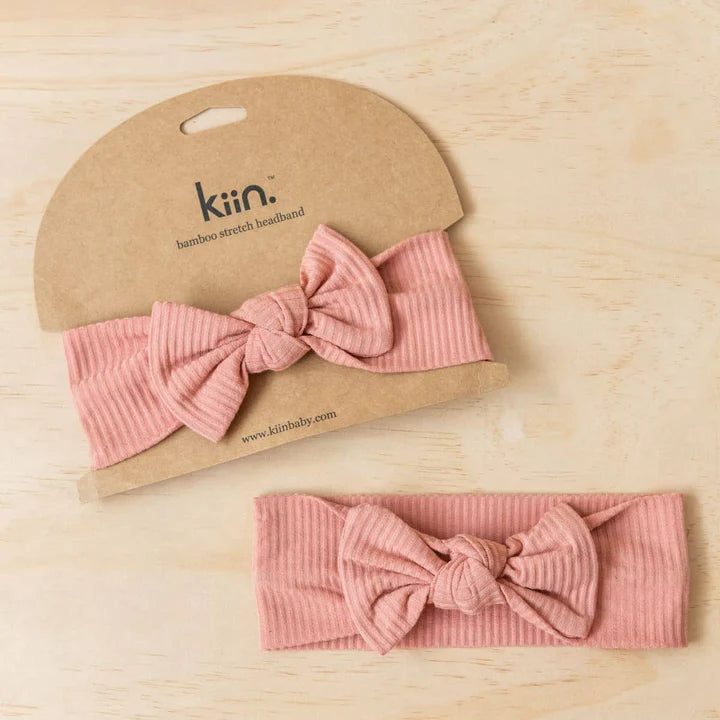 Bamboo Stretch Headband - Blush