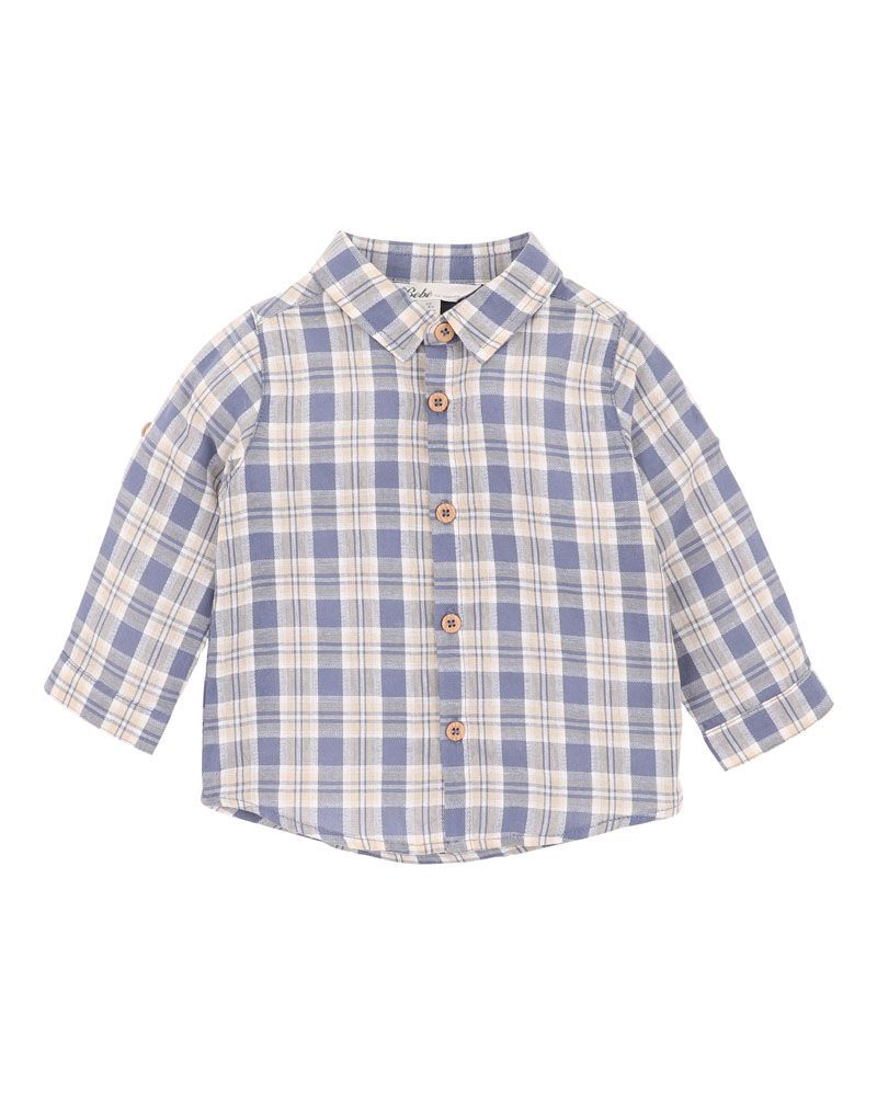 Oliver Check Shirt - Blue Check