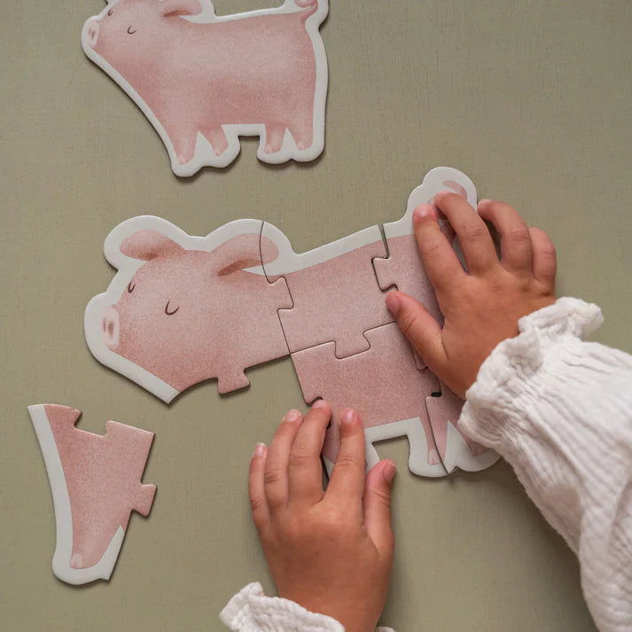 Little Farm 6 in 1 Toddler Puzzles
