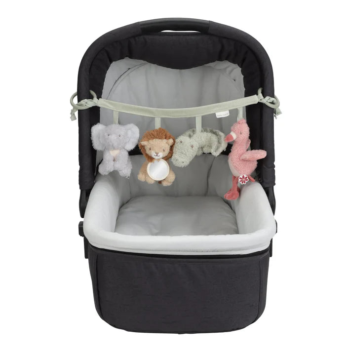 Stroller Toy Chain Safari Friends
