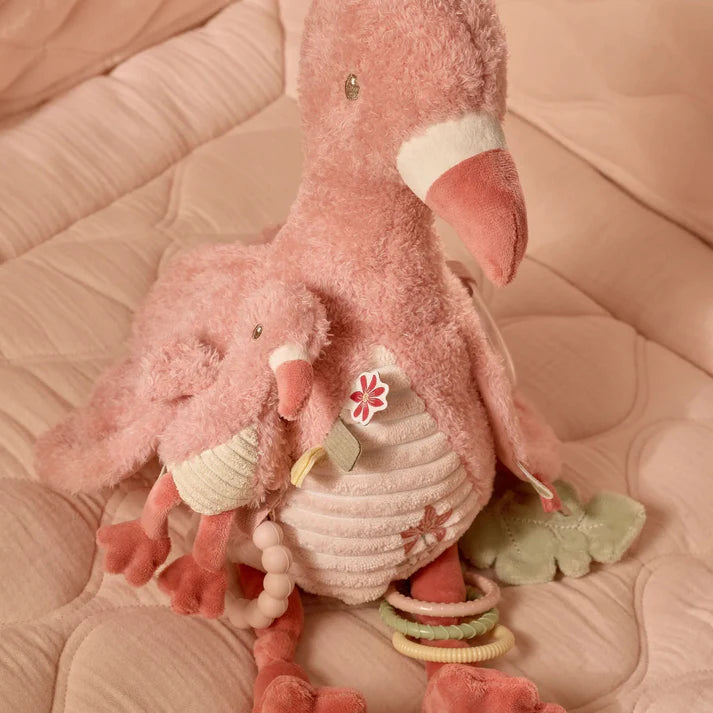 Safari Friends Activity Cuddle Flamingo
