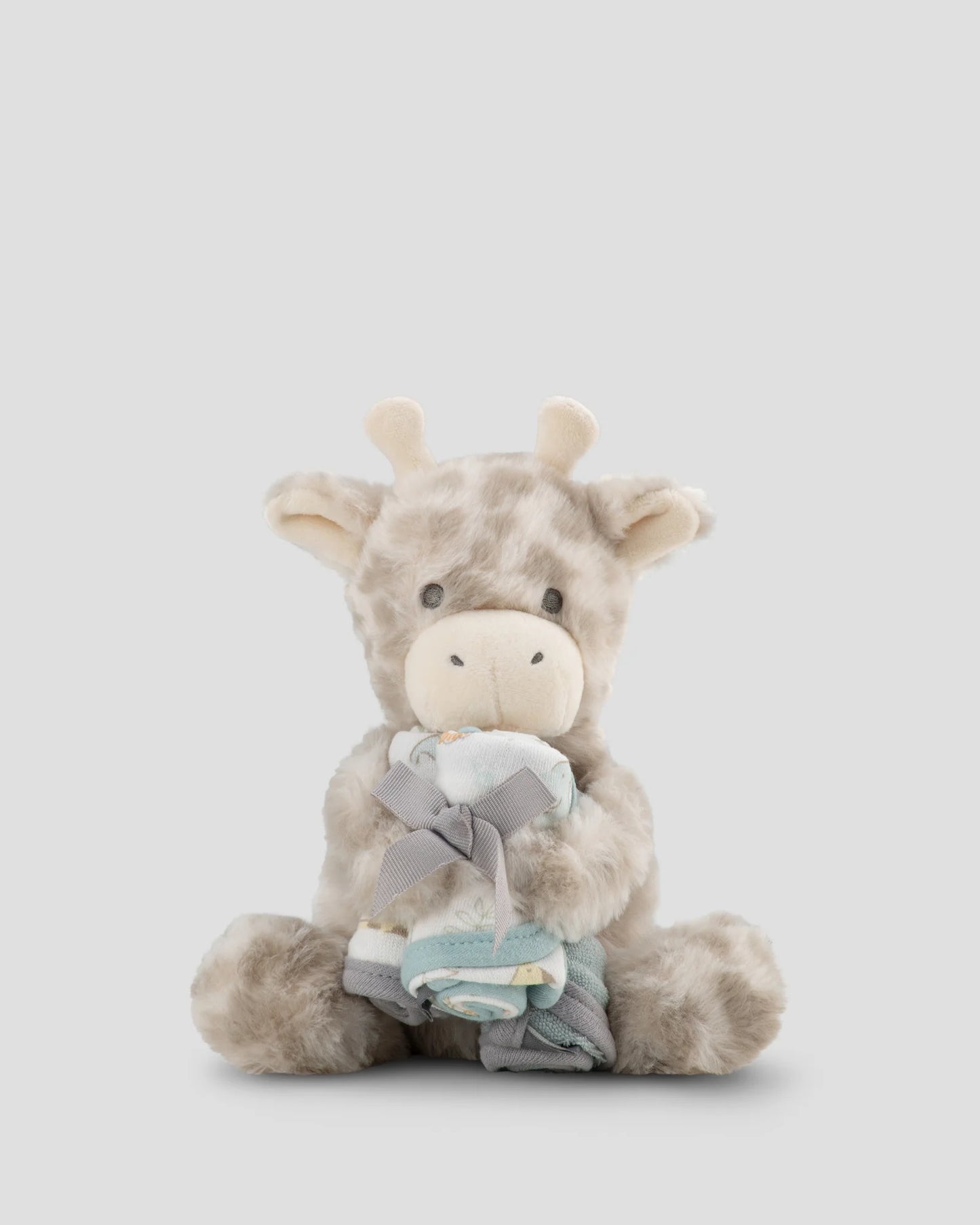 Soft Plush Toy & Face Washers - Savanna Giraffe