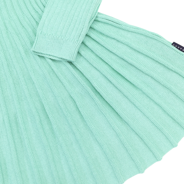 Knit Swing Dress - Green