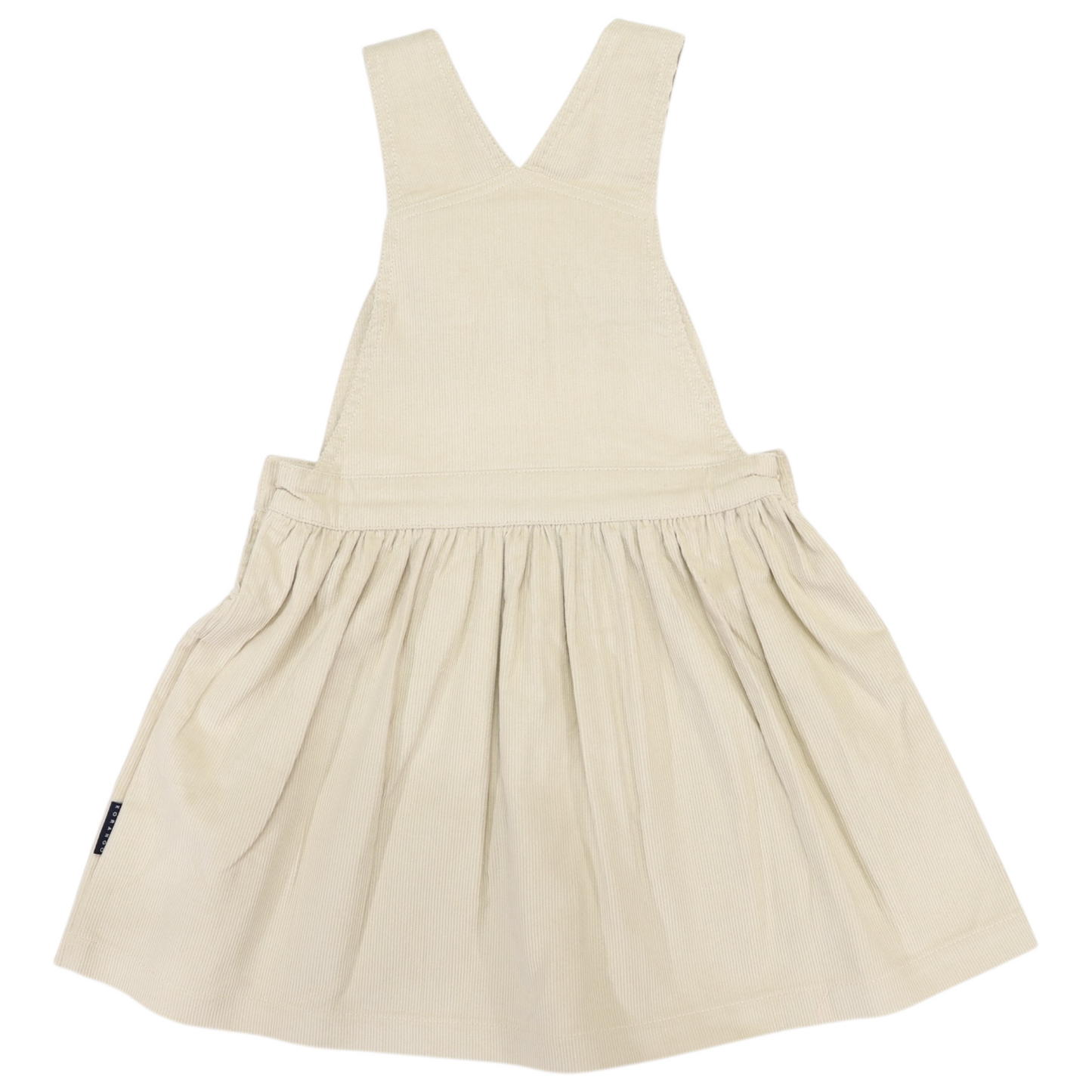 Corduroy Dress - Beige