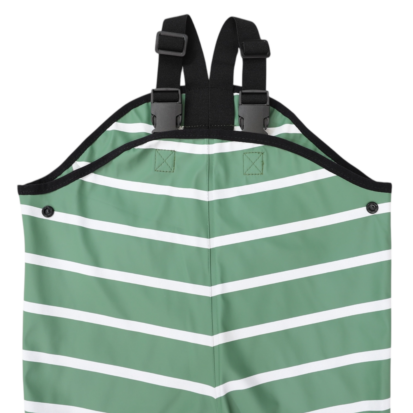 Striped Colour Change Overalls - Green