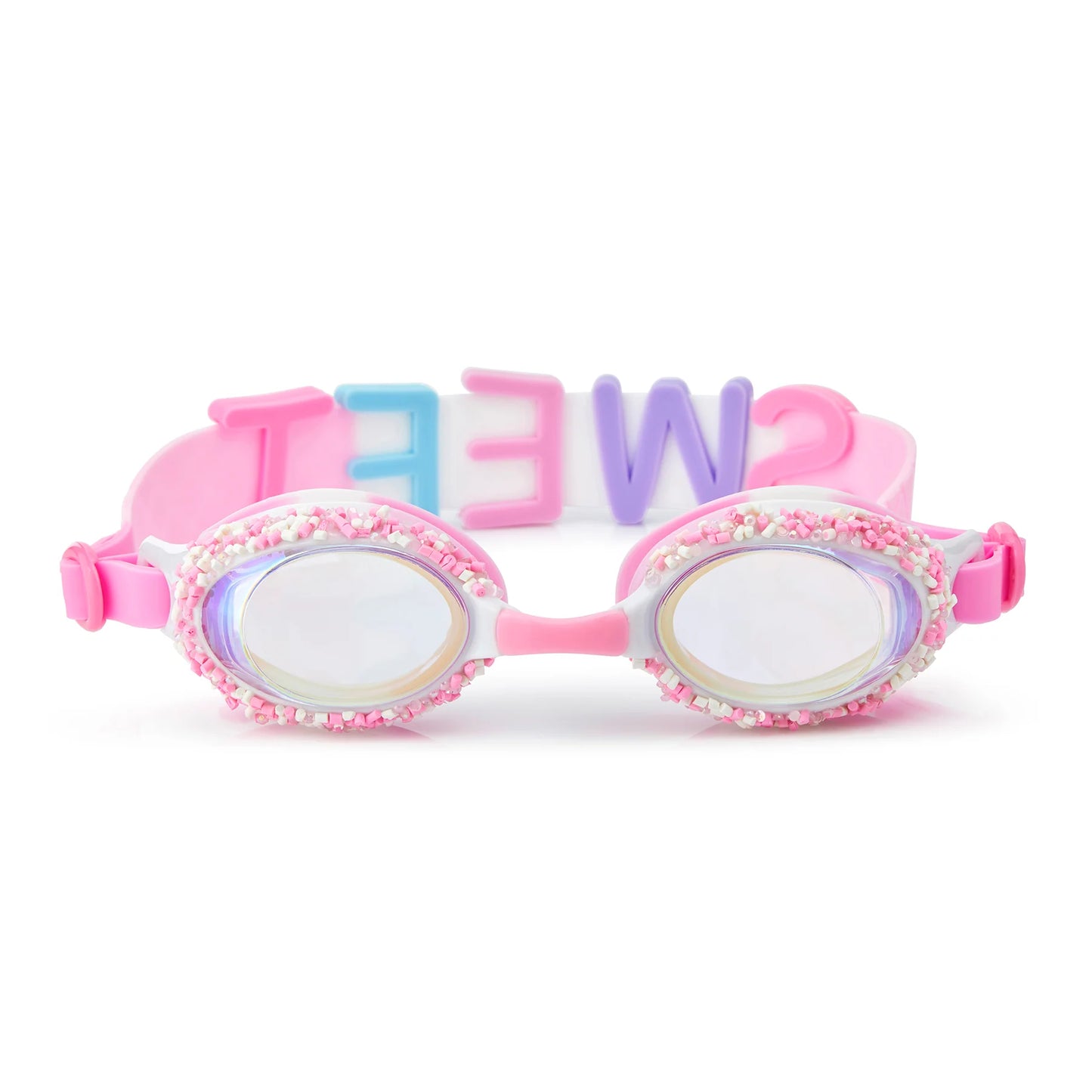Swim Goggles - Funfetti Party Pink
