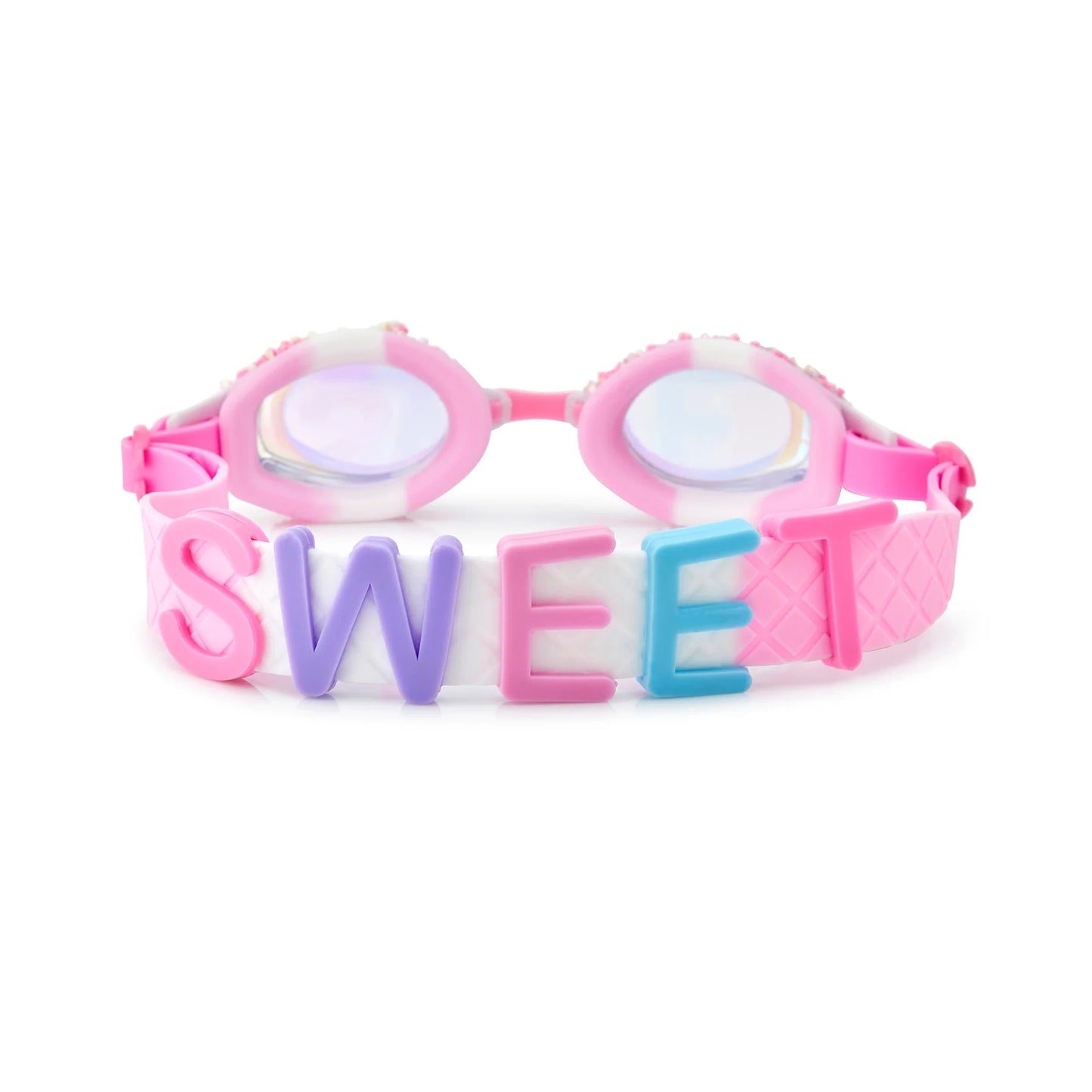 Swim Goggles - Funfetti Party Pink