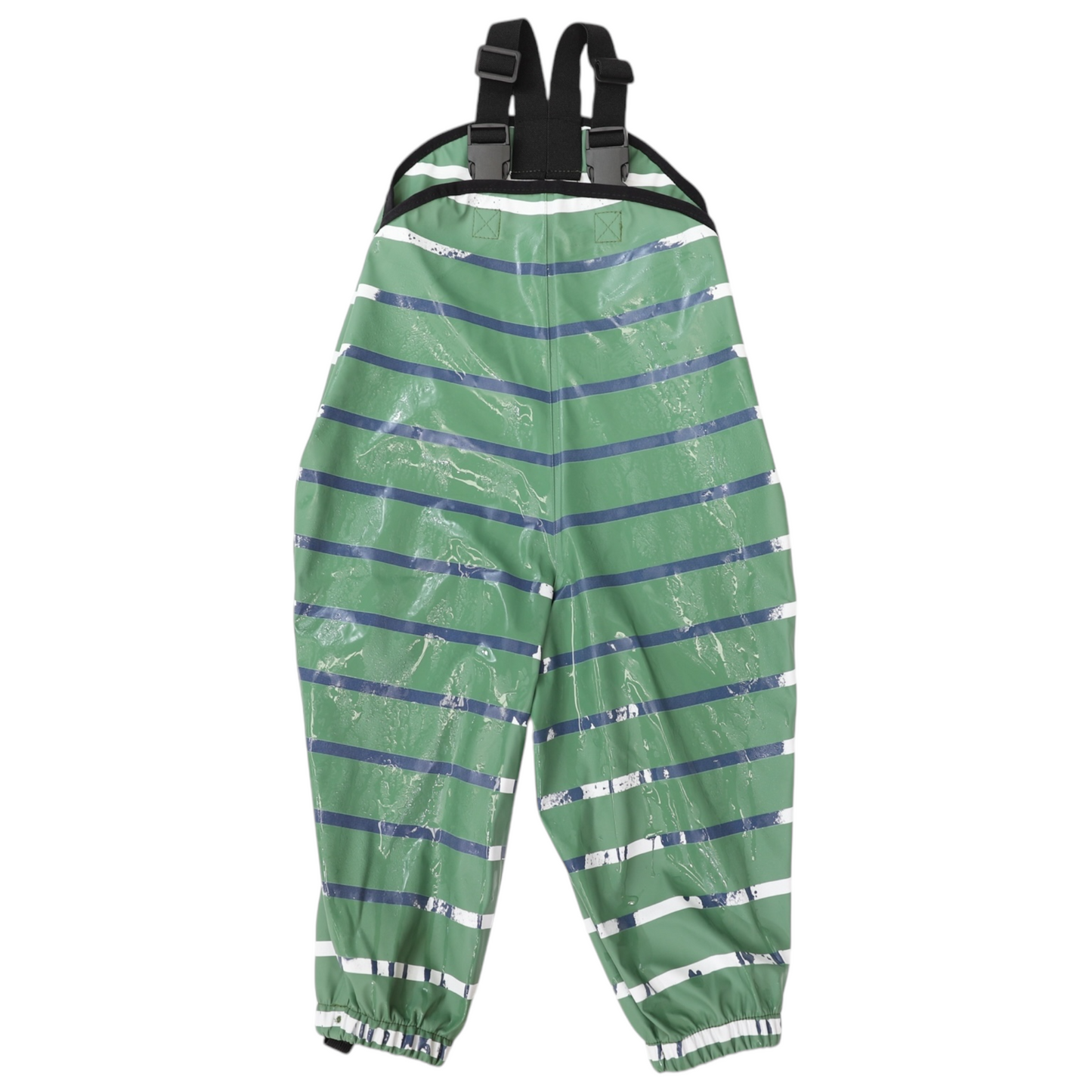 Striped Colour Change Overalls - Green
