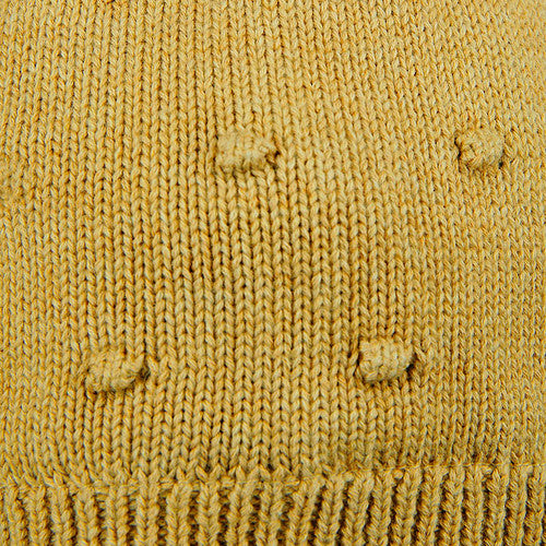 Toshi Organic Earmuff Popcorn Beanie - Wattle